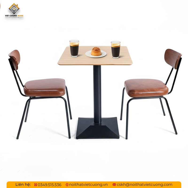 Bộ bàn ghế sắt đẹp cho quán cafe nhỏ