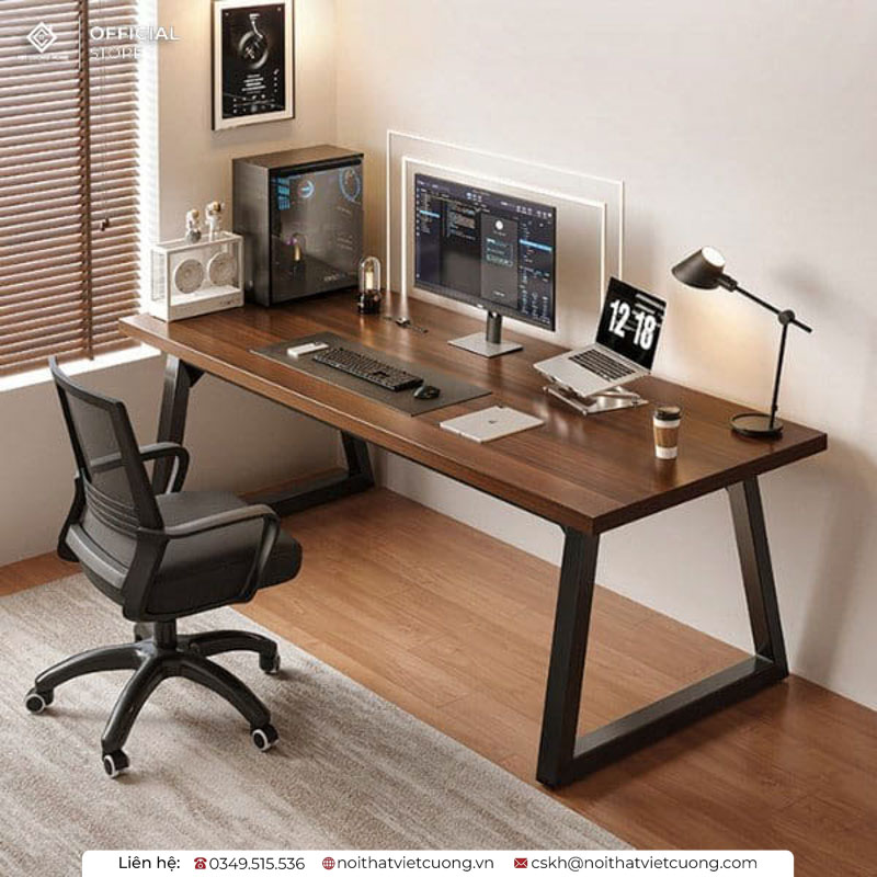 Một kích thước bàn phù hợp sẽ góp phần nâng cao hiệu suất công việc