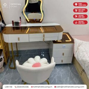 Mẫu bàn trang điểm thông minh M2