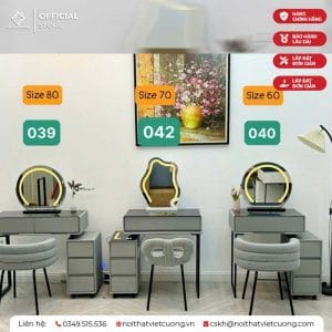 Mẫu bàn trang điểm thông minh M7