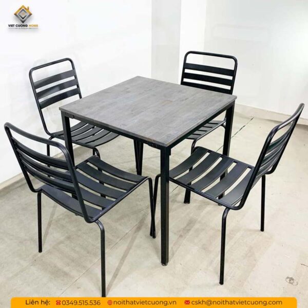 Thiết kế đơn giản nhưng vẫn cực kỳ hiện đại cho không gian quán