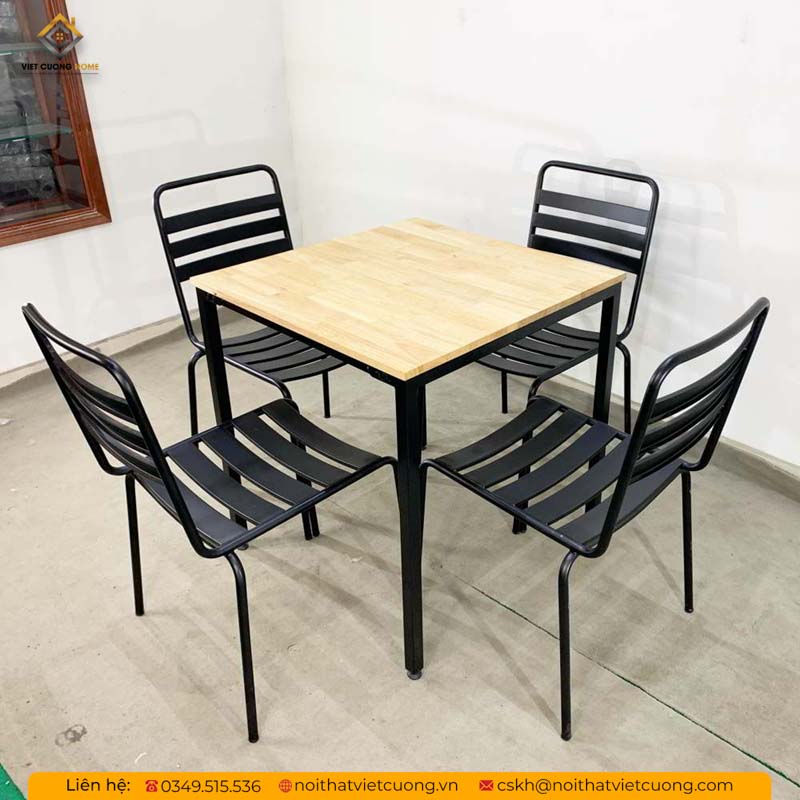 Nội thất Việt Cường - Địa chỉ hàng đầu về các mẫu bàn ghế sắt