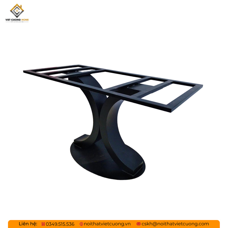 Mẫu chân bàn sắt Việt Cường chất lượng