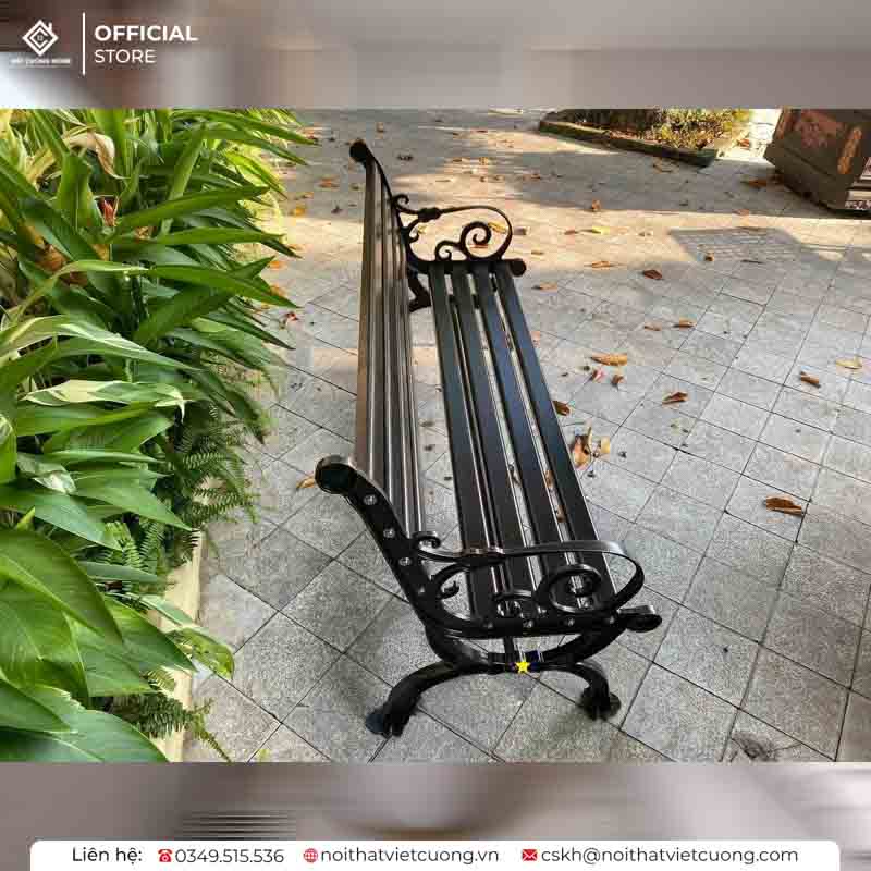 Mẫu ghế sắt chất lượng cho công viên