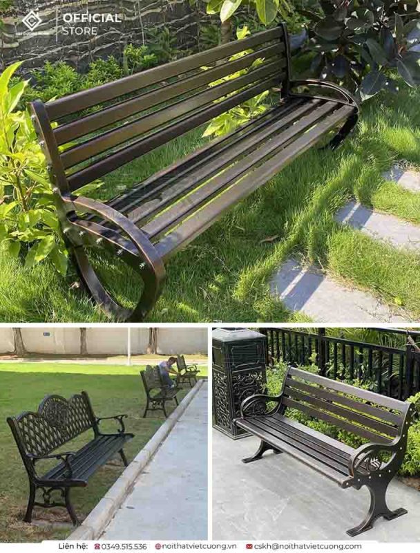 Với ghế sắt bạn sẽ có một vị trí hoàn hảo để ngồi nghỉ ngơi, thư giãn