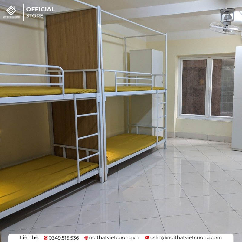 Giường tầng được xem như lựa chọn hoàn hảo dành cho homestay, khách sạn,...