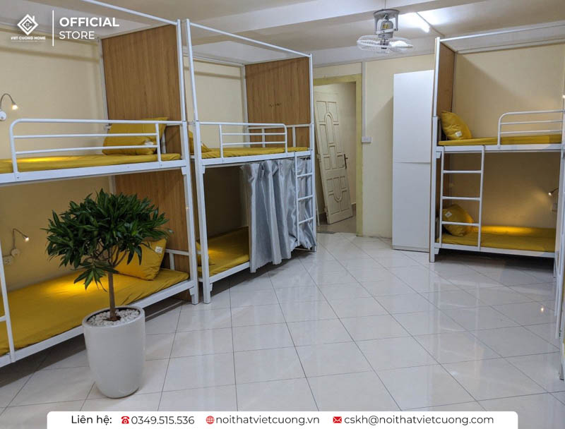 Thiết kế rèm riêng tư từng giường