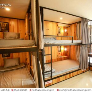 Nội thất Việt Cường – Chuyên cung cấp giường tầng sắt homestay uy tín, chất lượng