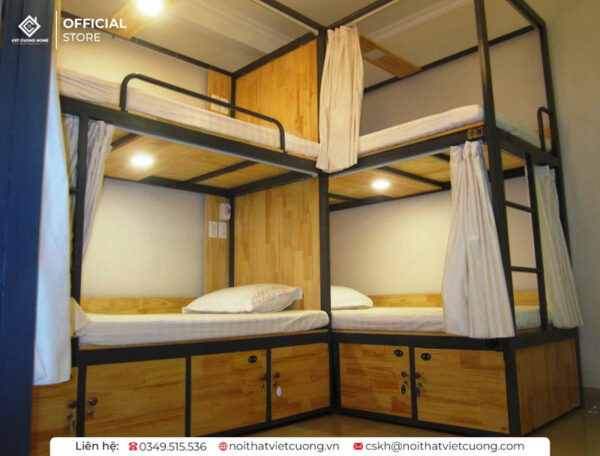 Giường tầng sắt GTH01