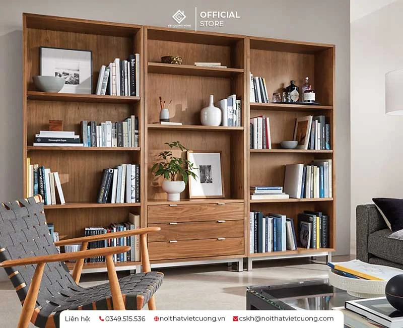 Nội thất Việt Cường chuyên cung cấp các mẫu kệ trang trí, tủ kệ trang trí phòng khách đẹp, hiện đại