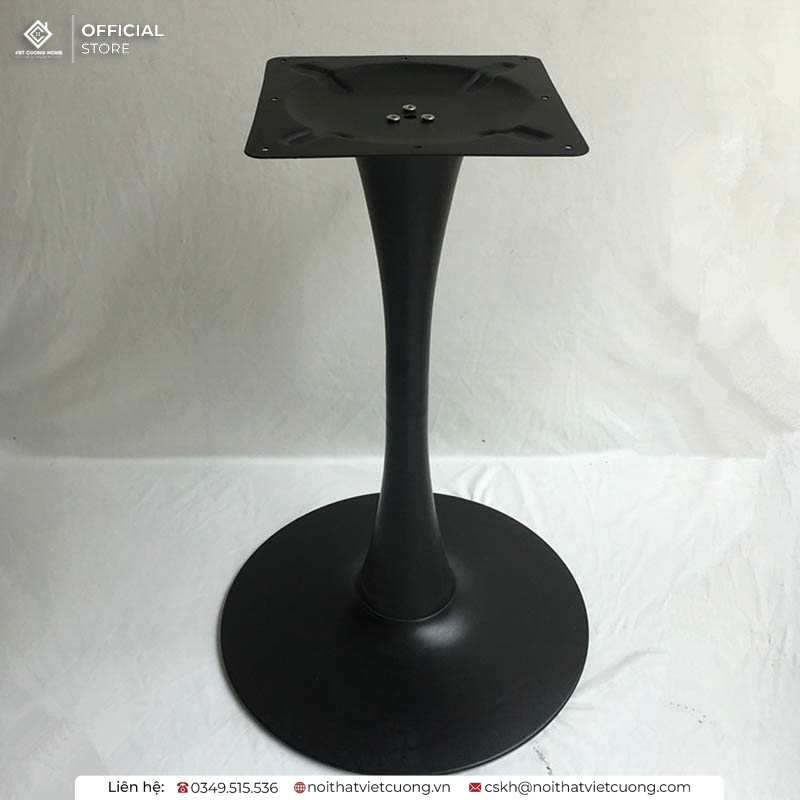 Mẫu chân bàn cafe bằng sắt sơn tĩnh điện cao cấp