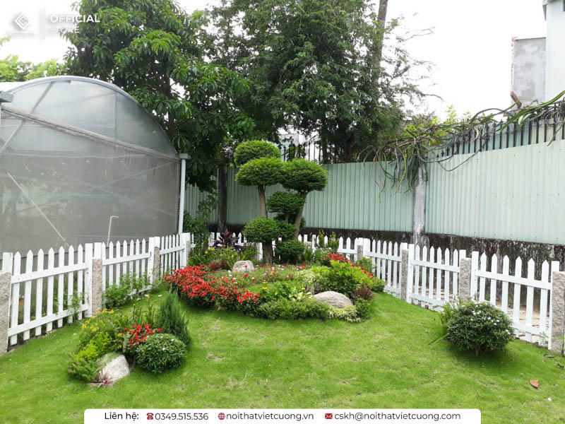 Mẫu thiết kế sân vườn biệt thự đẹp