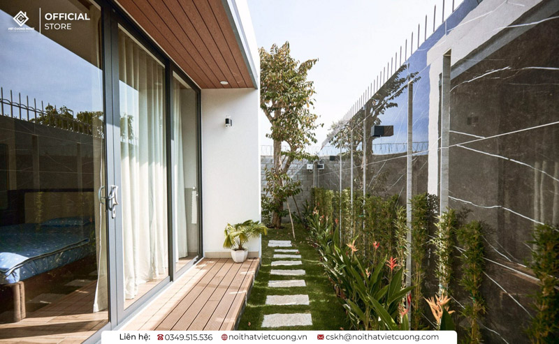 Mẫu thiết kế sân vườn biệt thự đẹp