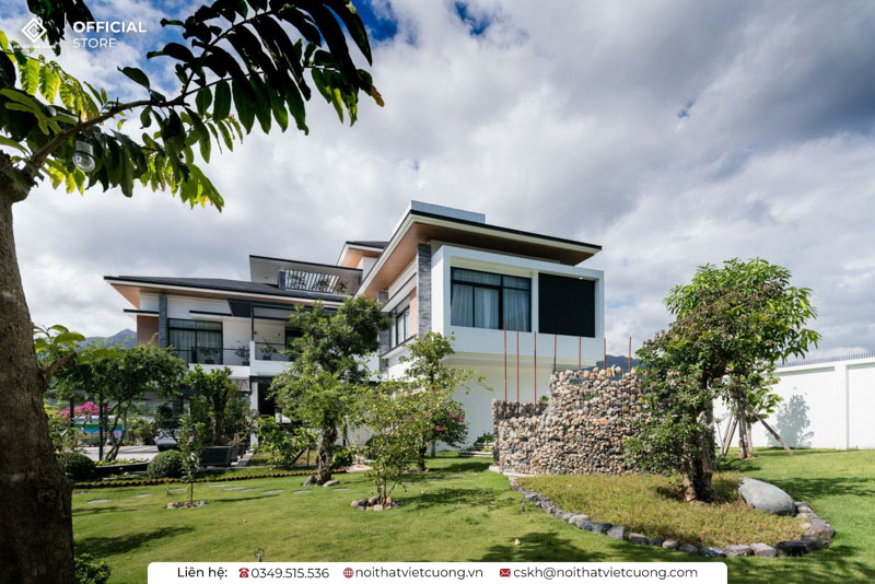 Mẫu thiết kế sân vườn biệt thự đẹp