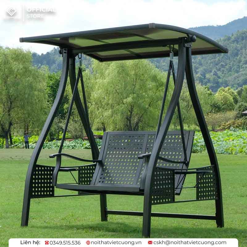 Xích đu treo khung đơn giản, tinh tế