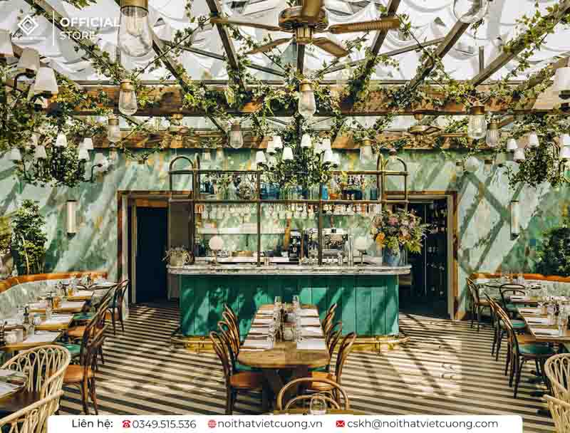 Có nhiều yếu tố cần quan tâm trong quá trình thiết kế và hoàn thiện quán cafe retro