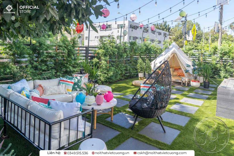 Phong cách Boho mang đến không gian thư giãn tuyệt vời