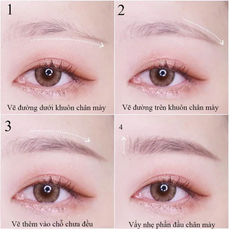 Trang điểm mắt đơn giản Trang điểm mắt đơn giản