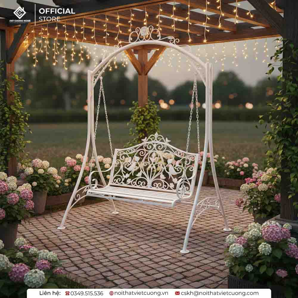Mẫu xích đu đẹp tại Nội thất Việt Cường