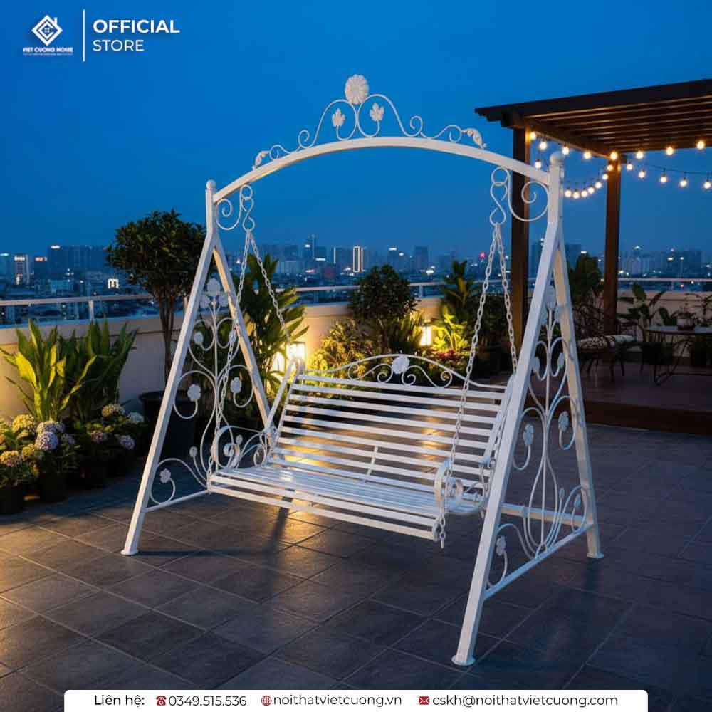 Mẫu xích đu đẹp tại Nội thất Việt Cường