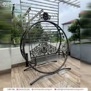 Mẫu xích đu sắt đẹp